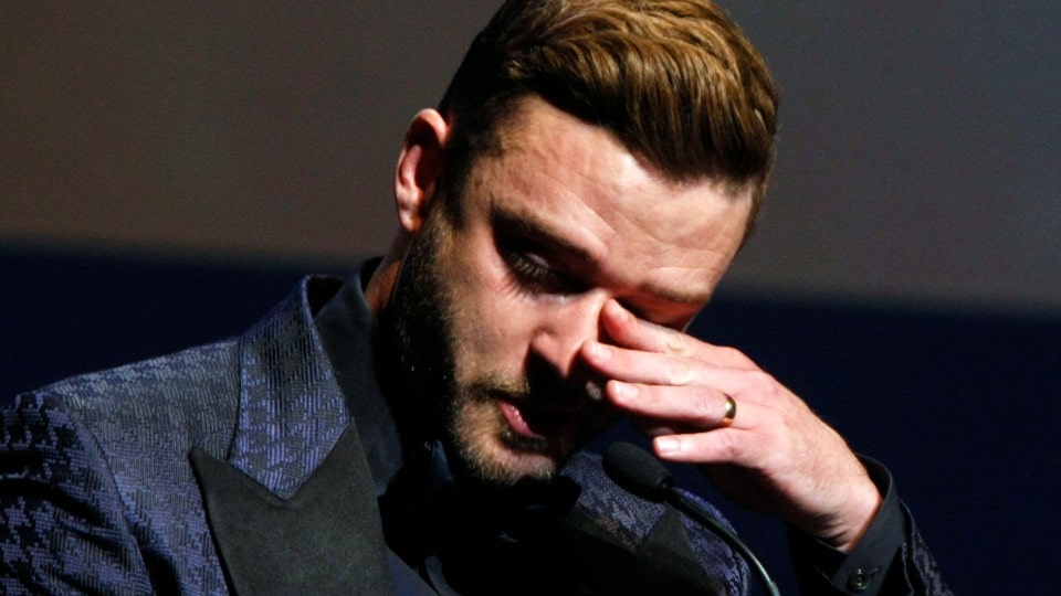 Justin Timberlake was moved to tears after hearing the tragic news.