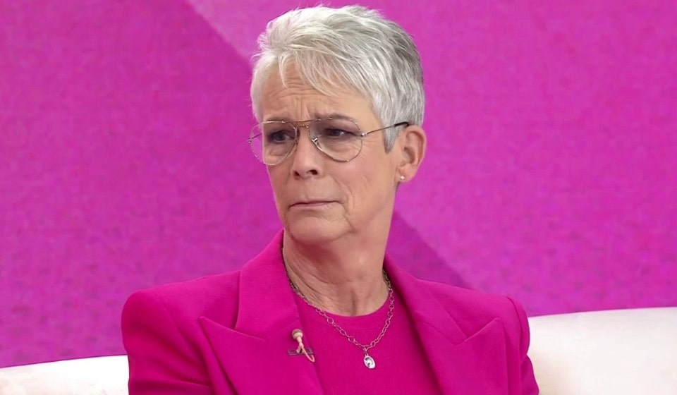 Jamie Lee Curtis tears