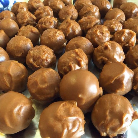 BALLS OF CHOCOLATE RICE KRISPIE