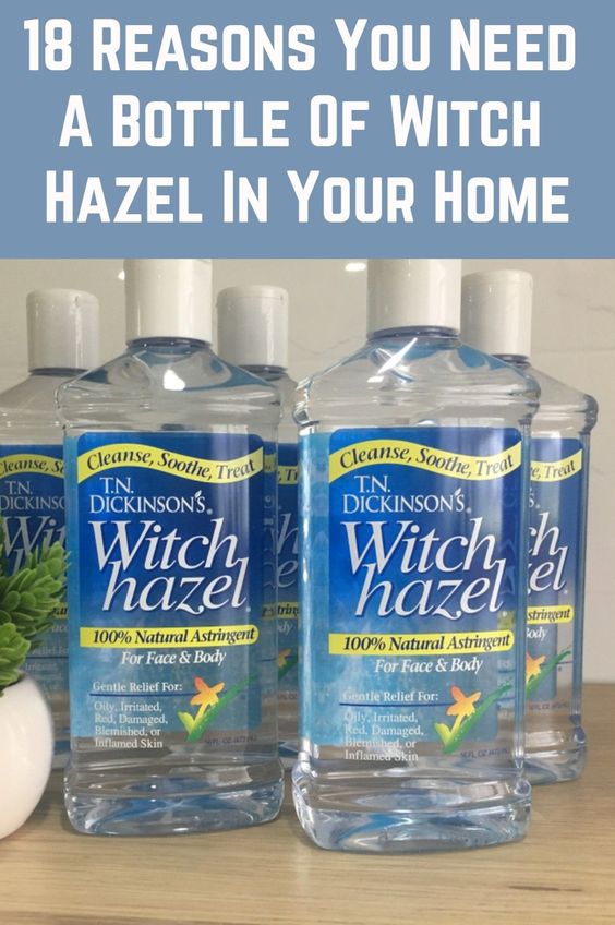 WITCH HAZEL: 18 APPLICATIONS FOR THIS STRONG LITTLE BOTTLE