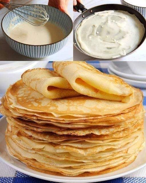 RECIPE FOR PANCAKES