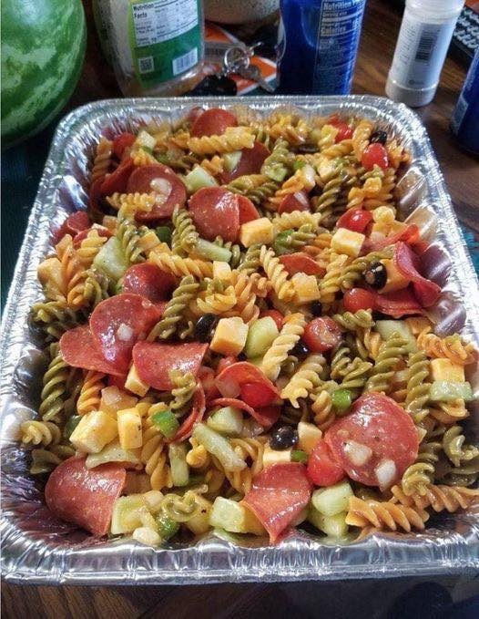 THE PERFECT PASTA SALAD