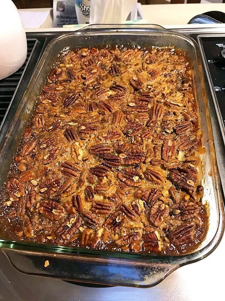 COBBLER WITH PECAN PIE