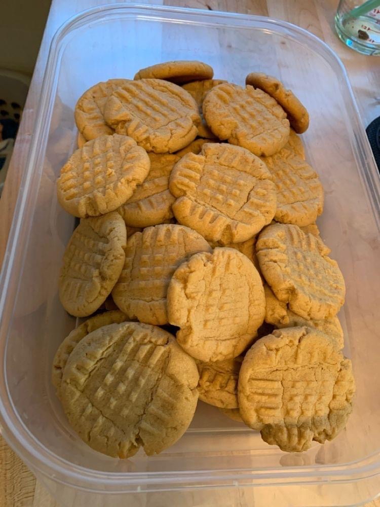 PEANUT BUTTER COOKIES, MY FAVORITE