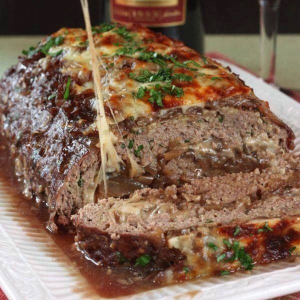 The Ultimate Comfort: French Onion Soup Stuffed Meatloaf