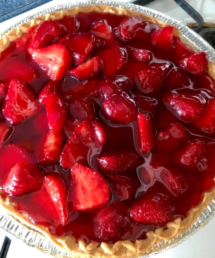 Fresh Strawberry Pie from Big Boys