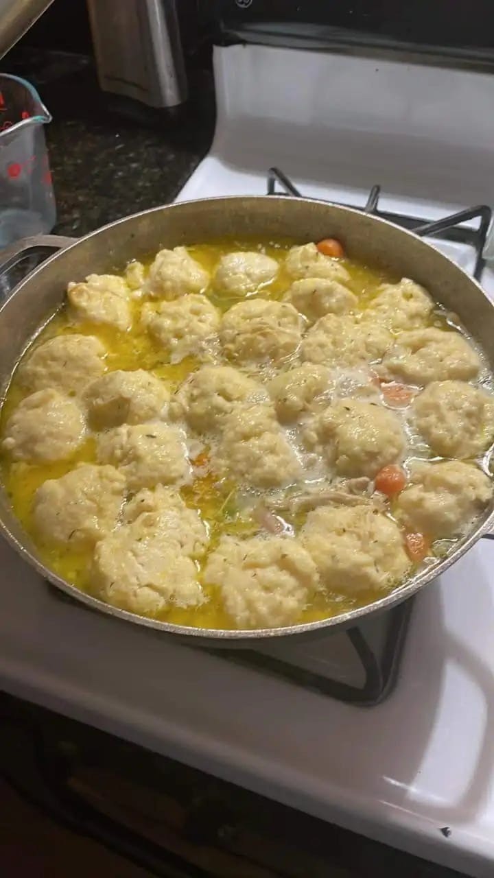 Chicken and Dumplings: A Delicious Homecooked Meal