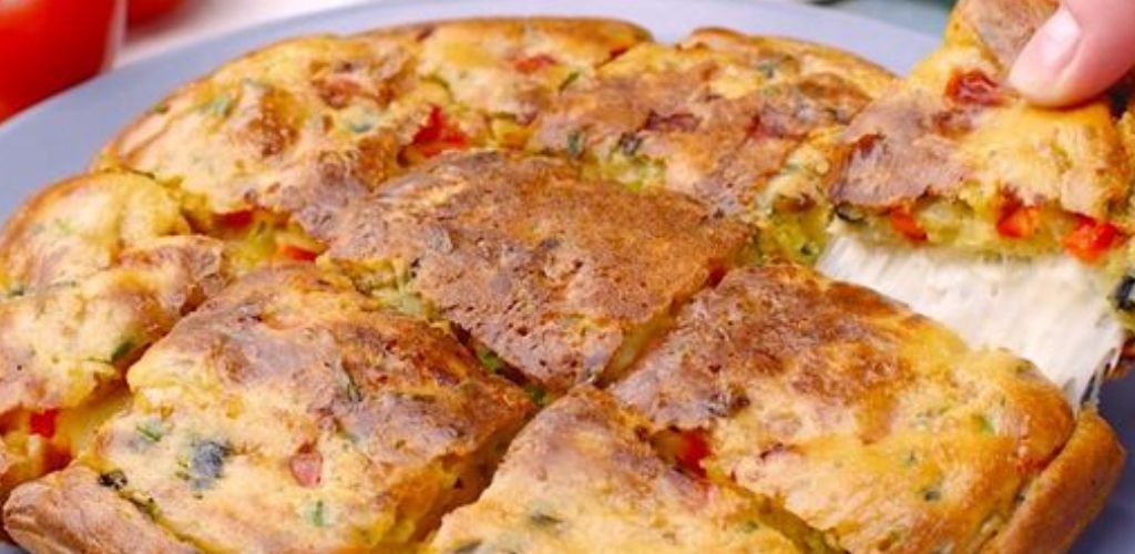 Veggie Cake: simple to make and ideal for a tasty dinner.