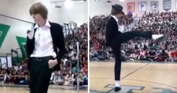 Unbelievable Talent At High School Talent Show