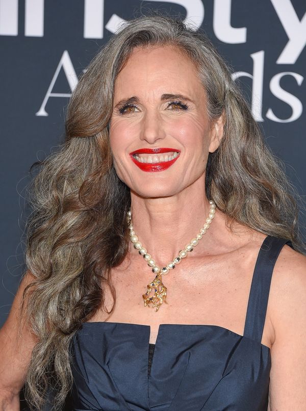 Andie MacDowell on the cover of Style magazine