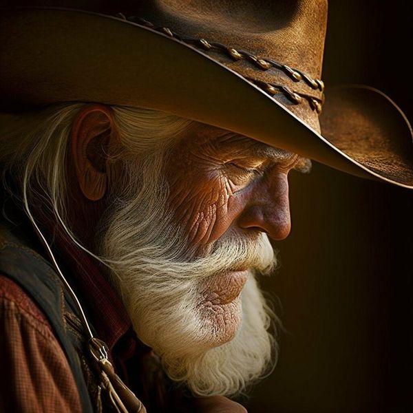 An old cowboy walks into a barbershop in Dillon, Montana for a shave and a haircut.