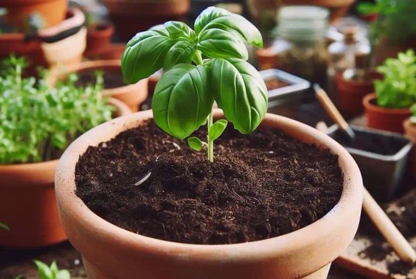 basil seedling