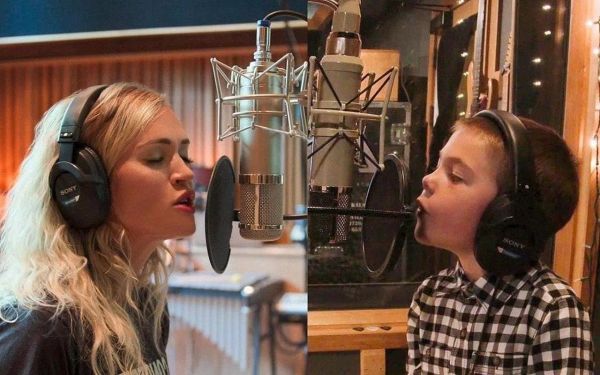 Carrie Underwood and her son Isaiah bring holiday cheer with their rendition of ‘The Little Drummer Boy’