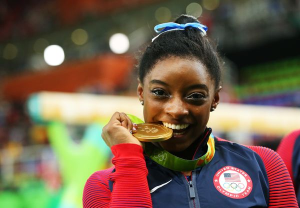 Simone Biles at the 2016 Rio Olympics