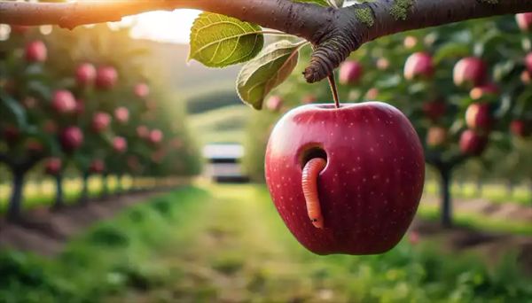 Natural Apple Protection: A Chemical-Free Approach to Worm-Free Apples