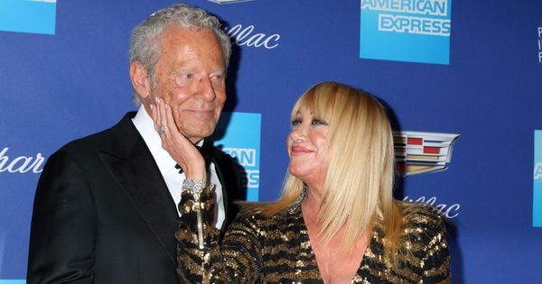 Suzanne Somers' husband reveals she was laid to rest wearing an unexpected pair of shoes