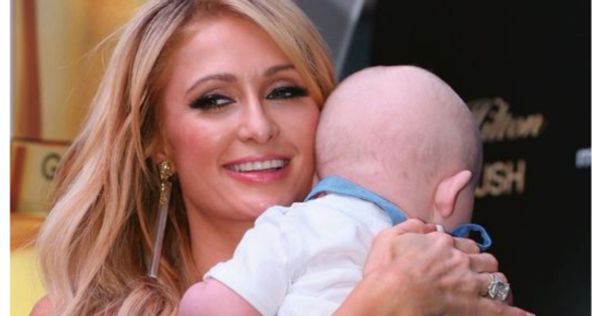 Paris Hilton and her son