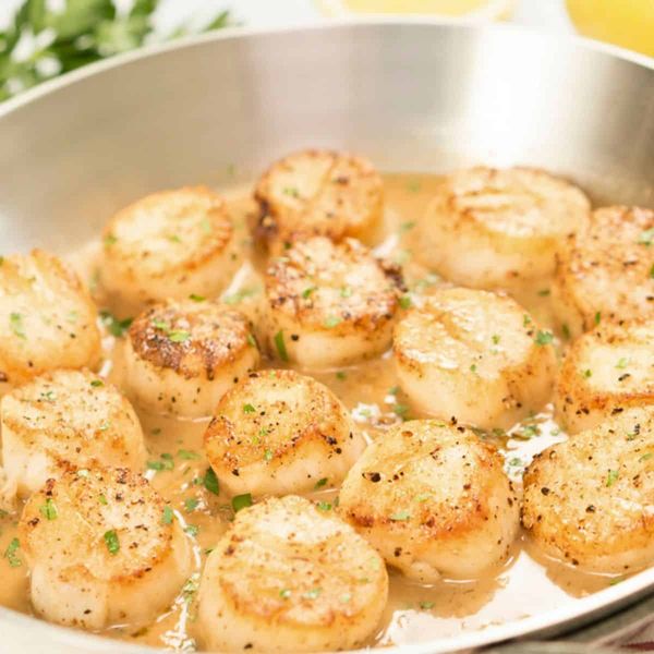 Lemon Butter Scallops