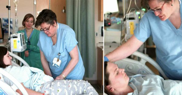 Crying mom gives birth to stillborn baby, but never thought nurse's comment would stick with her forever