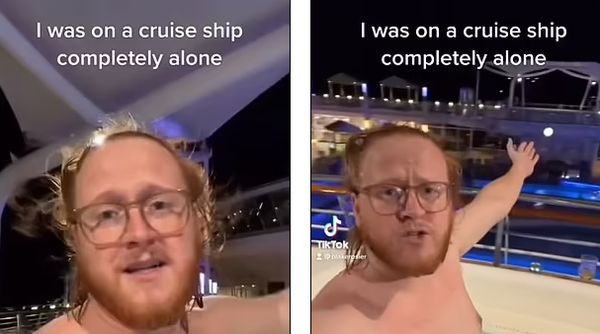 Man Is The Only Passenger On A Cruise Ship