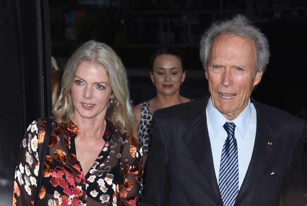 Clint Eastwood and Christina Christina Sandra