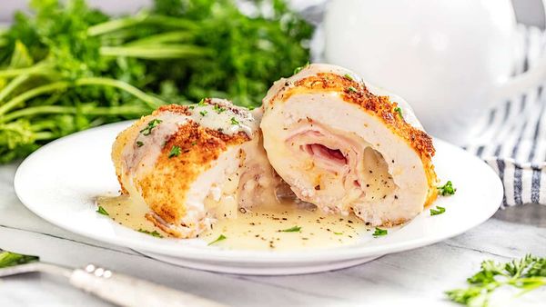 Classic Chicken Cordon Bleu (Baked or Fried)