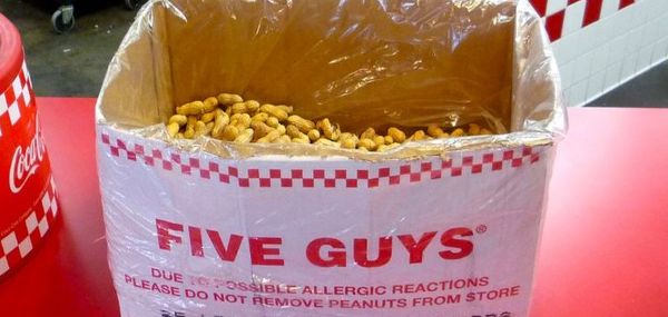 Now We Know The Real Reason Five Guys Gives Away Free Peanuts