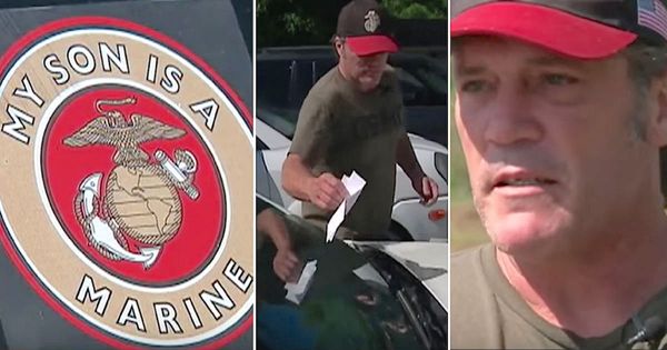 This Marine Dad Received a Heartbreaking Note, but What Happened Next Will Restore Your Faith in Humanity