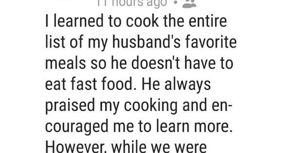 How My Husband’s Words Crushed My Culinary Confidence