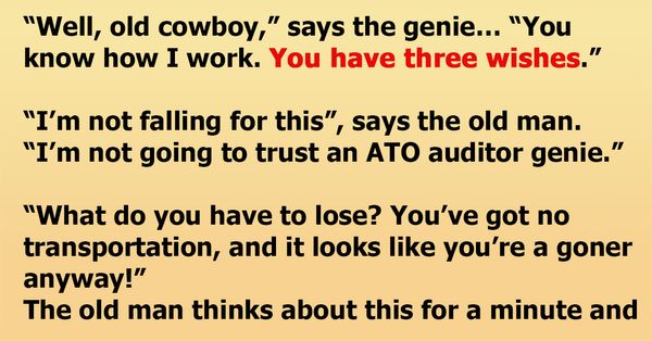 Old Cowboy and Three Wishes