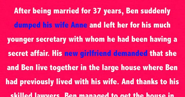 Husband Leaves Wife After an Affair: The Clever Revenge Story