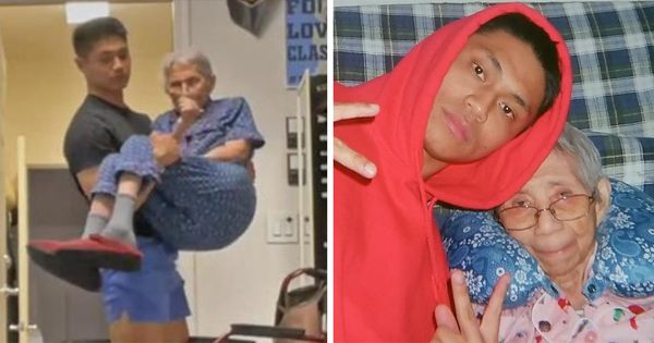 Grandson quits job, gives up everything to become 96-year-old grandma's full-time caregiver