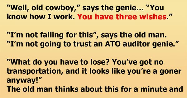 An Old Cowboy and Three Wishes