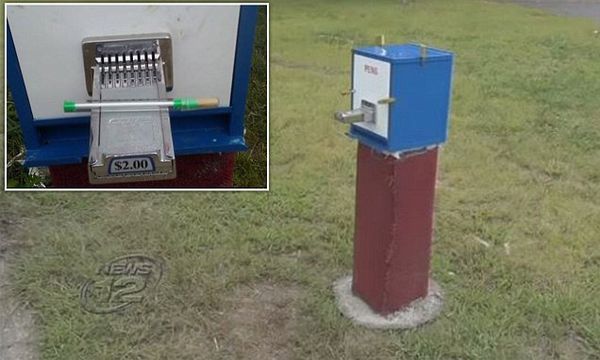 Crack Pipe Vending Machines