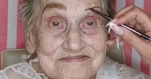 80-year-old grandmother before and after makeover