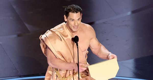 John Cena strips naked for hilarious skit at Oscars gala – and everyone's saying the same thing