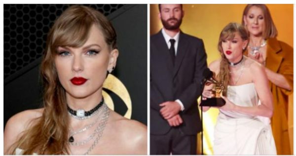 Taylor Swift blasted for ignoring Céline Dion in rare Grammys appearance