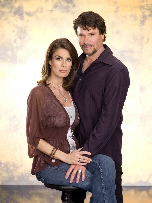 Kristian Alfonso and Peter Reckell on "Days of Our Lives," 2007 | Source: Getty Images