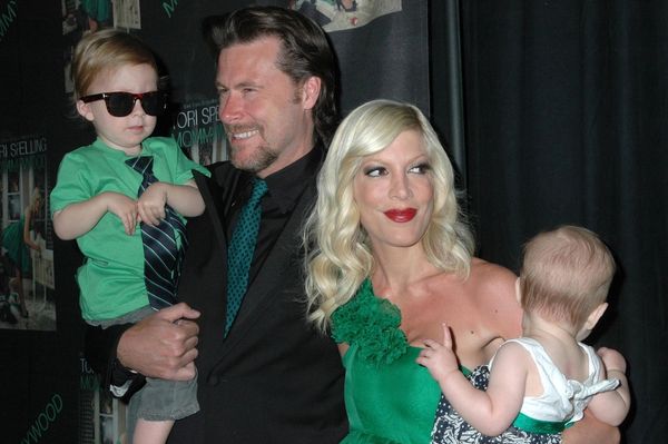 Tori Spelling and her children forced to evacuate their rental home