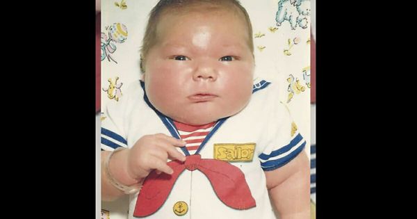 16-pound giant baby made headlines in 1983 – now he's all grown up and still famous for his size