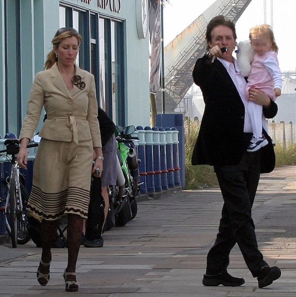 Beatrice and Paul McCartney