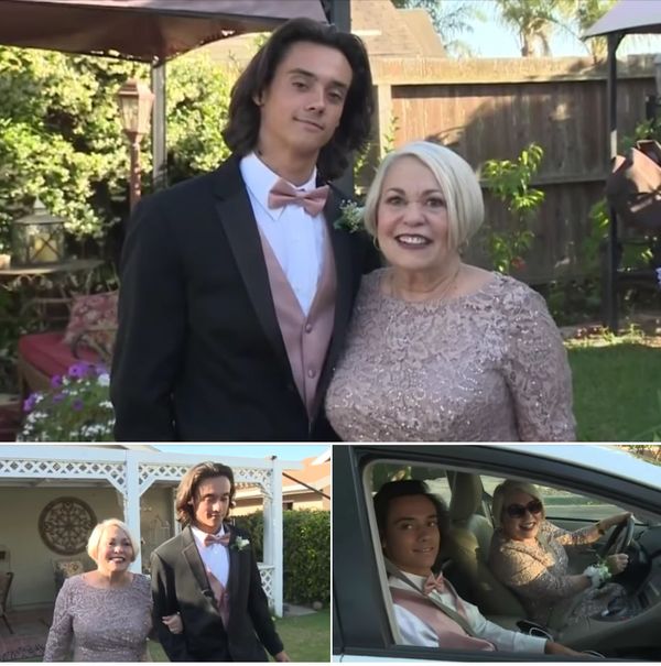 High schooler takes grandma to prom after she missed out in 1961