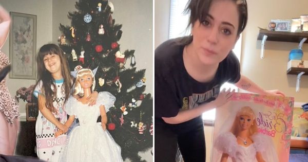 Woman Buys A “My Size Barbie” 20 Years After Mom Took Hers Away