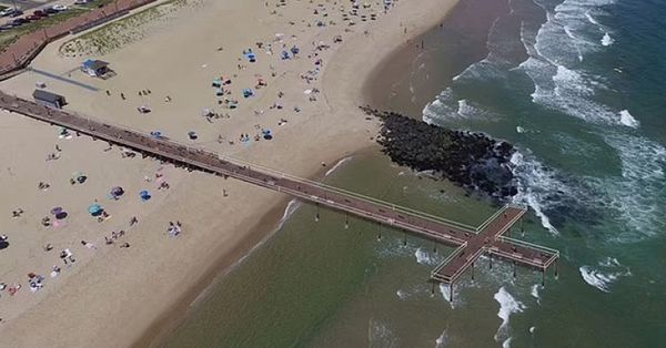 Outrage Over Cross-Shaped Pier Construction in Ocean Grove