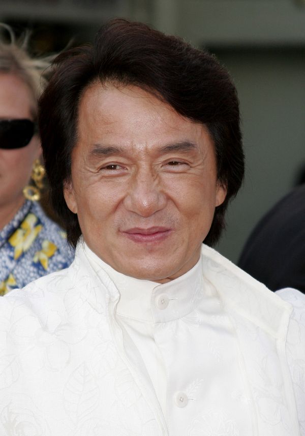 Jackie Chan and Elaine Ng Yi-lei