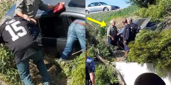 Everyone Was Shocked When They Realized Who Ran Into An Accident To Help The Victims