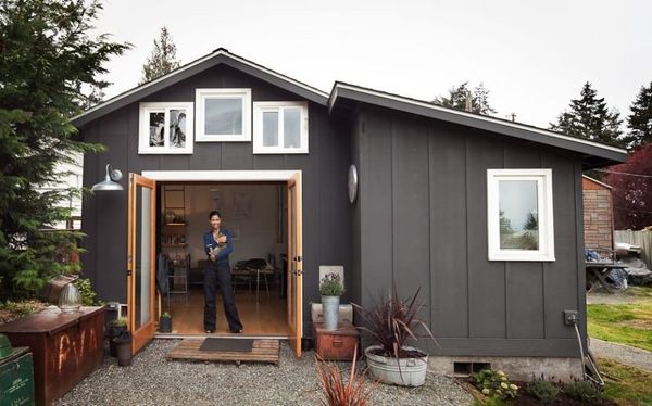 A Girl’s Dream: From Garage to Stunning Tiny House