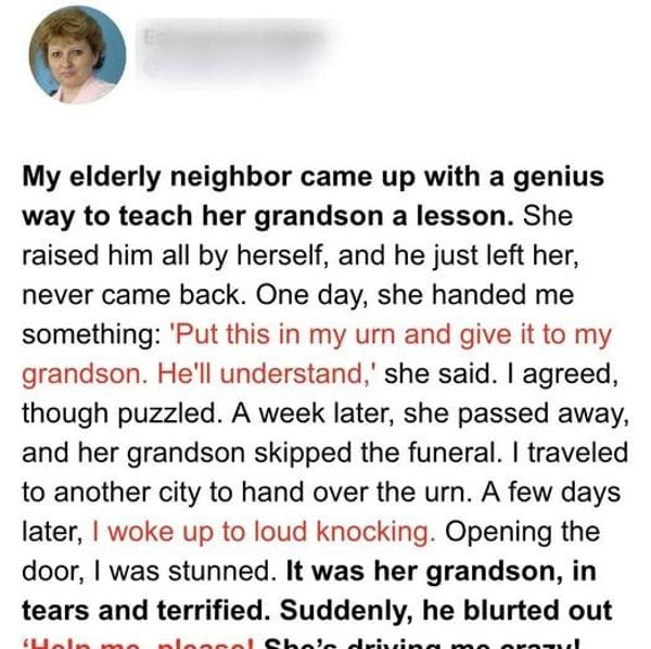 Grandson Discovers the True Meaning of His Grandmother’s Final Gift