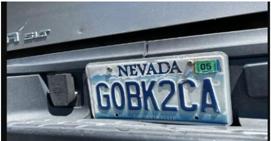 A Viral License Plate Sparks Controversy