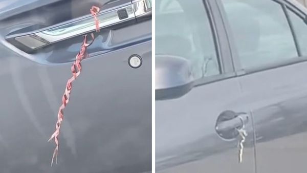 If You See A Wire Tied To Your Car Door Handle, You’d Better Know What It Means
